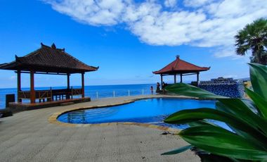 BEACHFRONT BALINESE STYLE VILLA FOR SALE