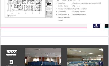 DISEWAKAN OFFICE FURNISH DI BELTWAY OFFICE PARK