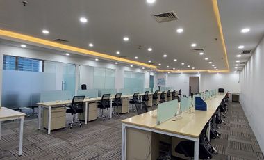 DISEWAKAN OFFICE FULLY FURNISH DI MENARA 165
