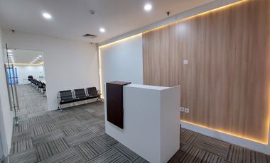 DISEWAKAN OFFICE FULLY FURNISH DI MENARA 165