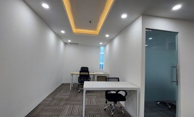DISEWAKAN OFFICE FULLY FURNISH DI MENARA 165