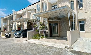 Promo Rumah Gentan Solo Aesthetic 2 Lantai SHM Ready