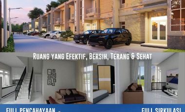 Promo Rumah Gentan Solo Aesthetic 2 Lantai SHM Ready