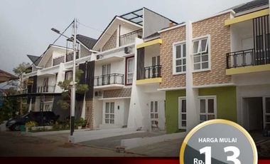 Rumah Syariah 2 Lantai Dekat Bintaro, 2 Menit Dari Polsek Pondok Aren