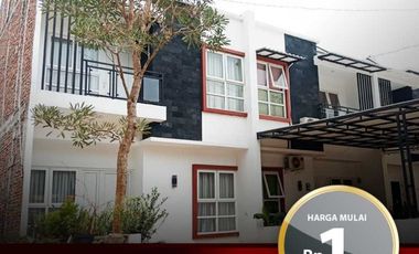 Rumah Syariah 2 Lantai Dekat Bintaro, 2 Menit Dari Polsek Pondok Aren