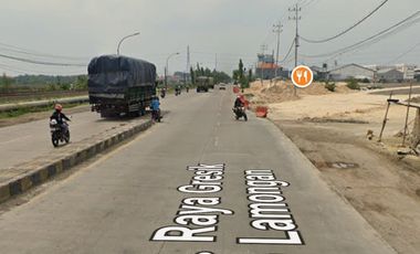Tanah 2392 M2 Nol Jalan Gresik - Lamongan Dkt Ring Road Kota
