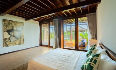 DIJUAL VILLA MEWAH VIEW LAUT DAN HAMPARAN SAWAH LOKASI TABANAN