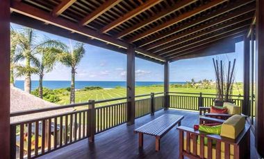 DIJUAL VILLA MEWAH VIEW LAUT DAN HAMPARAN SAWAH LOKASI TABANAN