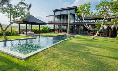 DIJUAL VILLA MEWAH VIEW LAUT DAN HAMPARAN SAWAH LOKASI TABANAN
