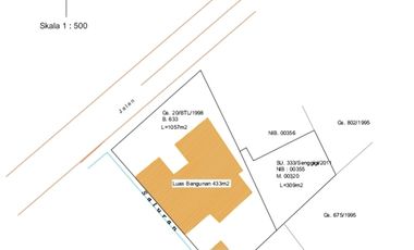 Rumah Lombok type 911/1366 M² di Senggigi Batu Layar R359