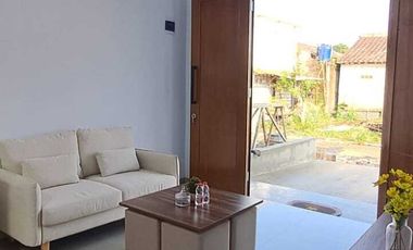 Rumah murah pinggir jalan raya dekat simpangan Depok Promo Free Biaya