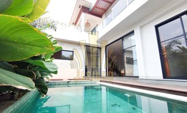DIJUAL VILLA MODERN STYLE 2 LANTAI LOKASI JIMBARAN BAWAH DEKAT MCD