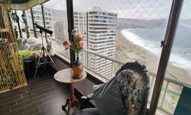 DEPARTAMENTO EN VENTA PRIMERA LÍNEA MAR EGEO IQUIQUE
