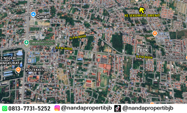 rumah type 200/250m2 di Graha puncak jl.p.m noor sei ulin