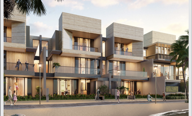 Rumah 3 Lantai Okinawa Pasir Putih Residence di PIK 2