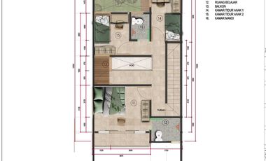 Jual rumah 2 lantai super strategis di Cluster Arcamanik Kota Bandung