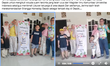 Homestay Syariah Belakang Pesona Square Mall Jl Margonda Akses Premium