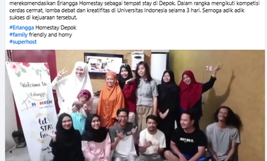 Homestay Syariah Belakang Pesona Square Mall Jl Margonda Akses Premium