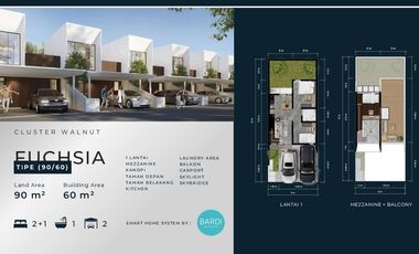 RUMAH MURAH SIDOARJO WOODVILLE CLUSTER WALNUT BANJARSARI BUDURAN