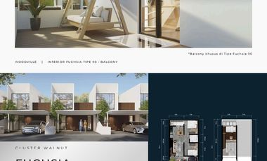 RUMAH MURAH SIDOARJO WOODVILLE CLUSTER WALNUT BANJARSARI BUDURAN