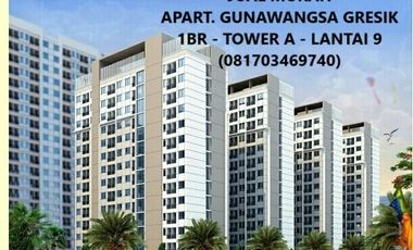 Jual Apartemen Gunawangsa Gresik 1BR Tower A Unfurnished