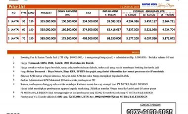Rumah Lombok di Perumahan Kampung Wisata Karang Bayan Lingsar R366
