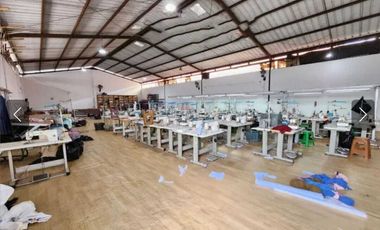 JUAL CEPAT Gudang ex Garment dan Kantor di Cigondewah Hilir, Bandung