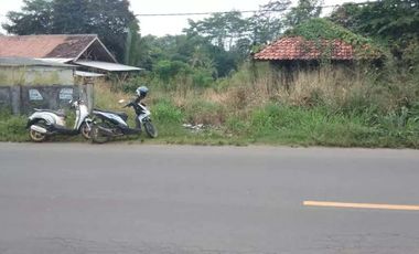 Tanah Murah Di jl Raya Rangkas Pandeglang Lahan yg cocok utk Gudang