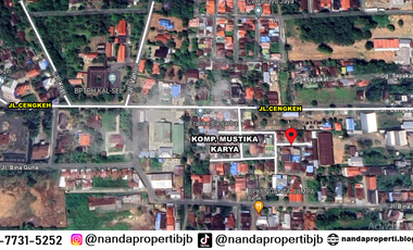 Rumah type 100/170m2 di mustika karya gt payung