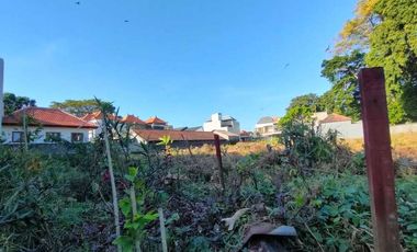 Tanah Area Villa Lingkungan Tenang di Sanur