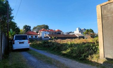 Tanah Area Villa Lingkungan Tenang di Sanur