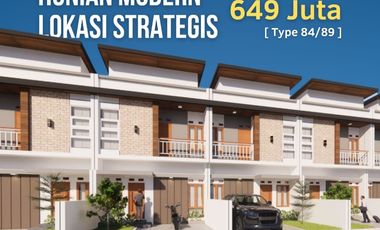 Promo Rumah Gentan Solo Luas Terbesar harga terjangkau