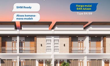 Promo Rumah Gentan Solo Luas Terbesar harga terjangkau