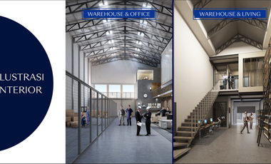 Gudang Modern Multifungsi Bizpark di PIK 2