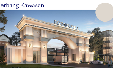 Gudang Modern Multifungsi 2 Lantai Bizpark di PIK 2