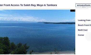 Beachfront Land di Teluk Saleh, Moyohilir Sumbawa Besar