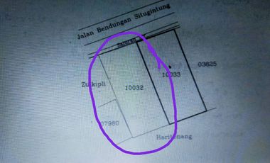 Dijual cepat Kav Tanah di Gunung Raya Cirendeu