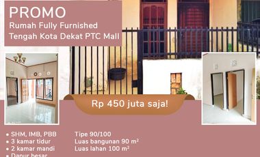 Dijual Rumah Sako Palembang Seharga Rp 450 Juta Saja