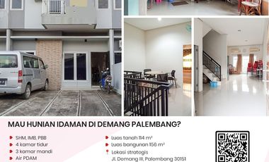Dijual Rumah Demang Palembang