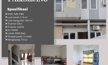 Dijual Rumah Demang Palembang