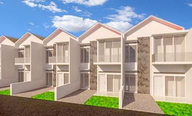 Dijual Rumah Palembang - 5 Unit Townhouse Baru Sako Borang