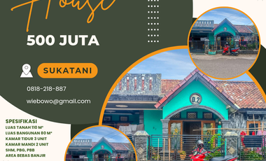 Dijual Rumah Palembang - 5 Unit Townhouse Baru Sako Borang