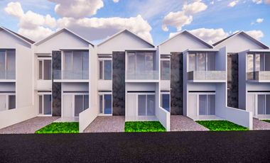 Dijual Rumah Palembang - 5 Unit Townhouse Baru Sako Borang