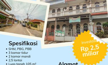 Dijual Rumah Dempo Palembang bisa KPR