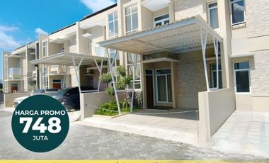 Rumah Premium gentan solo suasana Desa SHM ready