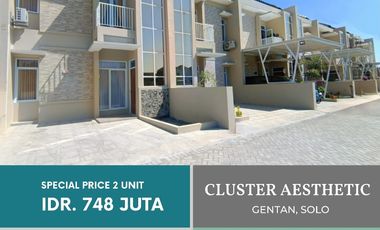 Rumah Premium gentan solo suasana Desa SHM ready