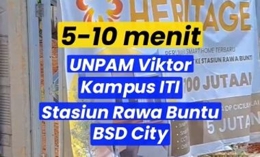 jual rumah townhous di tangsel