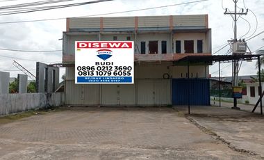 Disewa Ruko Gandeng Pal IX Sungai Kakap Kubu Raya 2 tingkat LB 7,5 x 15,5