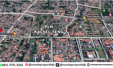 rumah type 140/200m2 di pusat kota komp.amaco