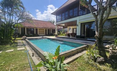 dijual villa view sawah lokasi kedungu tabanan